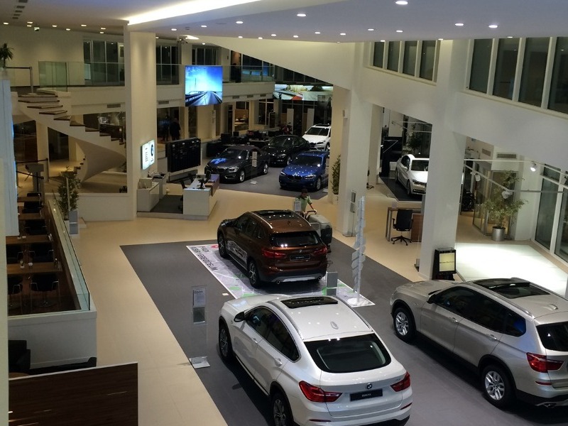 Borusan Esenboğa Showroom Tadilat İşleri 2015